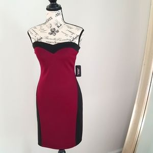Strapless Heart Neckline Dress